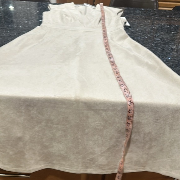 Calvin Klein suede midi dress - Picture 10 of 15